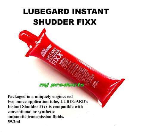 shudder fix lubegard|lubegard shudder fix directions.